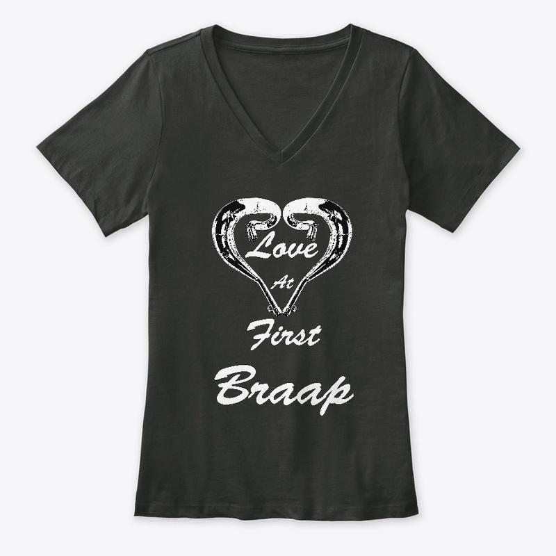 Love At First BRAAAAAAAAAP - White Print